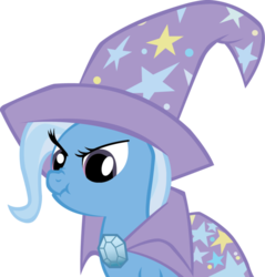 Size: 874x914 | Tagged: safe, trixie, pony, unicorn, g4, angry, female, frown, glare, great and powerful scrunchy, mare, nose wrinkle, scrunchy face, simple background, solo, transparent background, vector