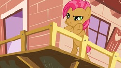 Size: 1280x720 | Tagged: safe, screencap, babs seed, pony, g4, one bad apple, scrunchy face