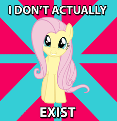 Size: 1468x1523 | Tagged: safe, fluttershy, g4, image macro, nightmare fuel