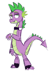 Size: 985x1381 | Tagged: safe, artist:cat4lyst, spike, dragon, g4, male, my little pony genesis, older, older spike, solo, teenage spike, teenaged dragon, teenager