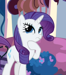 Size: 628x715 | Tagged: safe, screencap, rarity, pony, g4, just for sidekicks, cropped, pondering, solo