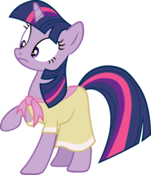 Size: 4980x5760 | Tagged: safe, artist:scrimpeh, twilight sparkle, pony, unicorn, g4, sweet and elite, absurd resolution, birthday dress, clothes, dress, female, mare, simple background, solo, transparent background, vector