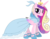 Size: 902x699 | Tagged: dead source, safe, artist:rhcp-cream, princess cadance, alicorn, pony, g4, clothes, dress, female, mare, simple background, solo, transparent background