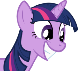 Size: 1157x1061 | Tagged: dead source, safe, artist:a01421, twilight sparkle, pony, g4, do it filly, female, grin, mare, simple background, smiling, solo, squee, transparent background, vector