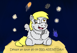 Size: 743x512 | Tagged: safe, artist:mr tiggly the wiggly walnut, derpy hooves, fluffy pony, pegasus, pony, g4, female, fluffyderpy, mare