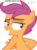 Size: 1500x2002 | Tagged: safe, artist:und34d951, scootaloo, pegasus, pony, g4, my little pony: friendship is magic, sleepless in ponyville, bipedal, bipedal leaning, female, grin, leaning, simple background, smiling, smirk, smugaloo, solo, transparent background, vector