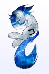 Size: 853x1280 | Tagged: safe, artist:swaetshrit, dj pon-3, vinyl scratch, g4, crying