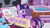 Size: 1280x719 | Tagged: safe, screencap, princess celestia, twilight sparkle, pony, unicorn, g4, my little pony: friendship is magic, ponyville confidential, butt, cakelestia, hoof polish, hoof spongey thing, hooficure, plot, scrunchy face, solo focus, spa, underhoof, unicorn twilight, written equestrian