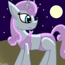 Size: 500x500 | Tagged: safe, artist:foxyshy, twinkleshine, pony, unicorn, g4, 30 minute art challenge, adorableshine, adorasexy, bikini, clothes, cute, female, mare, sexy, solo, swimsuit