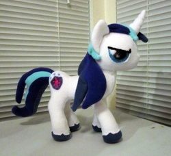 Size: 3168x2888 | Tagged: safe, artist:chochomaru, shining armor, pony, g4, irl, photo, plushie, solo