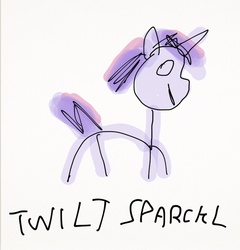 Size: 757x790 | Tagged: safe, artist:lord gak, twilight sparkle, g4, madskillz, misspelling, quality