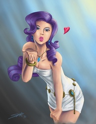 Size: 2550x3300 | Tagged: safe, artist:rice-claire, rarity, human, g4, female, heart, humanized, solo