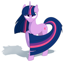 Size: 2637x2550 | Tagged: safe, artist:dairedo96, twilight sparkle, pony, unicorn, g4, female, mare, simple background, solo, transparent background