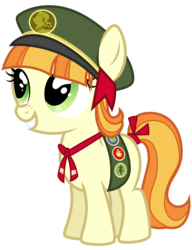 Size: 6276x8192 | Tagged: safe, artist:thatguy1945, tag-a-long, earth pony, pony, g4, just for sidekicks, absurd resolution, cute, filly, freckles, simple background, solo, thin mint, transparent background, vector