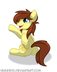 Size: 1412x1776 | Tagged: dead source, safe, artist:veggie55, oc, oc only, oc:vento, pegasus, pony, butt, cute, male, open mouth, open smile, plot, simple background, smiling, solo, stallion, transparent background