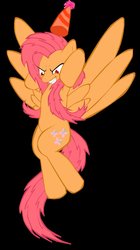 Size: 669x1194 | Tagged: safe, artist:psychroculus, fluttershy, g4, flutterrage, hat