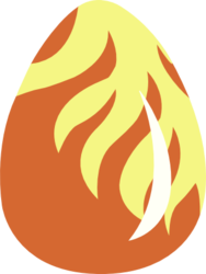 Size: 335x446 | Tagged: safe, artist:a01421, phoenix, dragon quest, g4, egg, no pony, phoenix egg, simple background, transparent background, vector