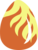 Size: 335x446 | Tagged: safe, artist:a01421, phoenix, dragon quest, g4, egg, no pony, phoenix egg, simple background, transparent background, vector