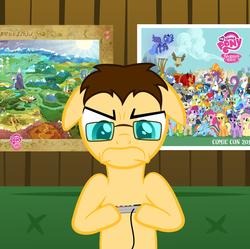 Size: 916x914 | Tagged: safe, artist:java--jive, angry video game nerd, glasses, ponified