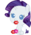 Size: 381x437 | Tagged: safe, artist:convoykaiser, rarity, pony, g4, baby, baby pony, diaper, female, filly, foal, gem, simple background, solo, transparent background