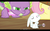 Size: 1024x640 | Tagged: safe, screencap, angel bunny, fluttershy, spike, g4, just for sidekicks, angel is a bunny bastard, hub logo, letterboxing, youtube caption