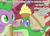 Size: 992x720 | Tagged: safe, gummy, spike, g4, just for sidekicks, my little pony: friendship is magic, cupcake, image macro, reaction image