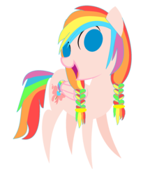 Size: 1024x1193 | Tagged: safe, artist:demonreapergirl, artist:sweetrainbow-breeze, oc, oc only, oc:sweet rainbow, pegasus, pony, base used, solo