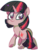 Size: 386x507 | Tagged: safe, artist:tweissie, twilight sparkle, pony, g4, chibi, female, lowres, simple background, solo, transparent background