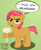 Size: 650x800 | Tagged: safe, artist:gil-hushpond, babs seed, g4, my little pony: friendship is magic, one bad apple, drink, i drink your milkshake, milkshake, speech bubble, there will be blood