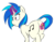 Size: 1056x818 | Tagged: safe, artist:lowkey, edit, dj pon-3, vinyl scratch, pony, unicorn, g4, butt, female, fire, flamethrower, imminent fart, implied farting, levitation, lighter, magic, plot, scrunchy face, simple background, solo, telekinesis, the ass was fat, this will end in fire, this will not end well, transparent background, vinyl ass, weapon