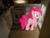 Size: 1827x1371 | Tagged: safe, artist:sketchpadjacob, pinkie pie, earth pony, pony, g4, dishwasher, female, hungry, indoors, kitchen, lighting, mare, night, oven, ponies in real life, raised hoof, refrigerator, shadow, smiling, solo, stove, vector