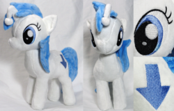 Size: 2688x1715 | Tagged: safe, artist:cryptic-enigma, oc, oc only, oc:discentia, pony, irl, photo, plushie, reddit, solo