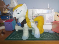 Size: 2828x2121 | Tagged: safe, artist:steen85, prince blueblood, pony, g4, irl, photo, plushie, solo