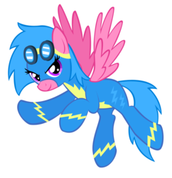 Size: 1272x1316 | Tagged: safe, artist:eeveetachi, firefly, g1, g4, g1 to g4, generation leap, simple background, transparent background, vector, wonderbolts uniform