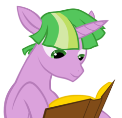 Size: 838x812 | Tagged: safe, artist:tokoshoran, spike, pony, unicorn, g4, book, evenfall sparkle, male, ponified spike, role reversal, simple background, solo, species swap, transparent background