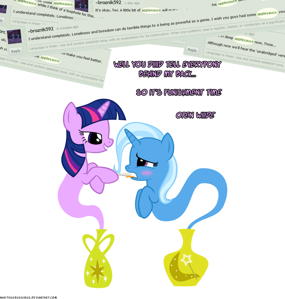 226689 Safe Artist Navitaserussirus Trixie Twilight Sparkle