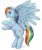 Size: 765x904 | Tagged: safe, artist:orisagi, rainbow dash, pegasus, pony, g4, female, mare, rearing