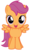 Size: 4906x8192 | Tagged: safe, artist:thatguy1945, part of a set, scootaloo, pegasus, pony, g4, just for sidekicks, my little pony: friendship is magic, absurd resolution, cute, cutealoo, cutie mark crusaders, female, filly, foal, looking at you, simple background, solo, spread wings, transparent background, vector