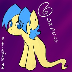 Size: 1000x1000 | Tagged: safe, artist:winged-shine, oc, oc only, ghost, ghost pony, 30 minute art challenge