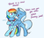 Size: 869x756 | Tagged: safe, artist:theparagon, rainbow dash, trixie, g4, ask, bipedal, eyepatch, pirate dash, tumblr