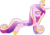 Size: 6690x4680 | Tagged: safe, artist:90sigma, princess cadance, alicorn, pony, a canterlot wedding, g4, my little pony: friendship is magic, absurd resolution, crown, crying, female, folded wings, hoof shoes, jewelry, mare, princess sadance, regalia, sad, simple background, solo, tiara, transparent background, vector, wings