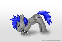 Size: 1024x705 | Tagged: safe, artist:alonguy, oc, alonguy, alonpony, bowing, ponified