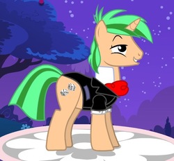 Size: 435x403 | Tagged: safe, artist:smashfan666, oc, oc only, oc:high stakes, pony, unicorn, pony maker, solo