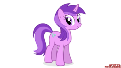 Size: 1920x1080 | Tagged: safe, artist:eugenebrony, amethyst star, sparkler, pony, unicorn, g4, female, mare, simple background, smiling, solo, transparent background, vector