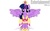 Size: 510x317 | Tagged: dead source, safe, twilight sparkle, alicorn, pony, g4, magical mystery cure, 2013, alicorn drama, entertainment weekly, female, it begins, looking at you, mare, pony history, smiling, solo, spread wings, twilight sparkle (alicorn), watermark, wings