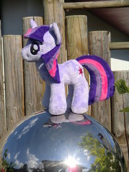 Size: 774x1032 | Tagged: safe, artist:caleighs-world, twilight sparkle, g4, customized toy, doll, irl, photo, plushie, toy