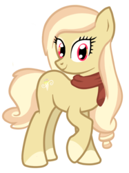 Size: 514x688 | Tagged: safe, artist:pepooni, oc, oc only, earth pony, pony, clothes, scarf