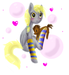 Size: 487x530 | Tagged: safe, artist:lamentedmusings, derpy hooves, doctor whooves, time turner, pegasus, pony, g4, female, mare, solo