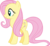 Size: 6190x5721 | Tagged: safe, artist:silvervectors, fluttershy, pegasus, pony, g4, absurd resolution, female, mare, simple background, solo, transparent background, vector