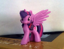 Size: 1418x1088 | Tagged: safe, artist:xaphriel, twilight sparkle, alicorn, pony, g4, customized toy, female, mare, toy, twilight sparkle (alicorn)